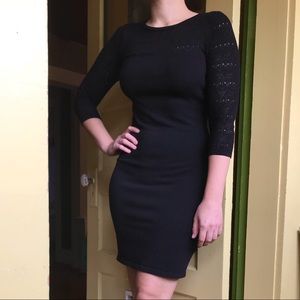 {H&M} Black Sweater Dress